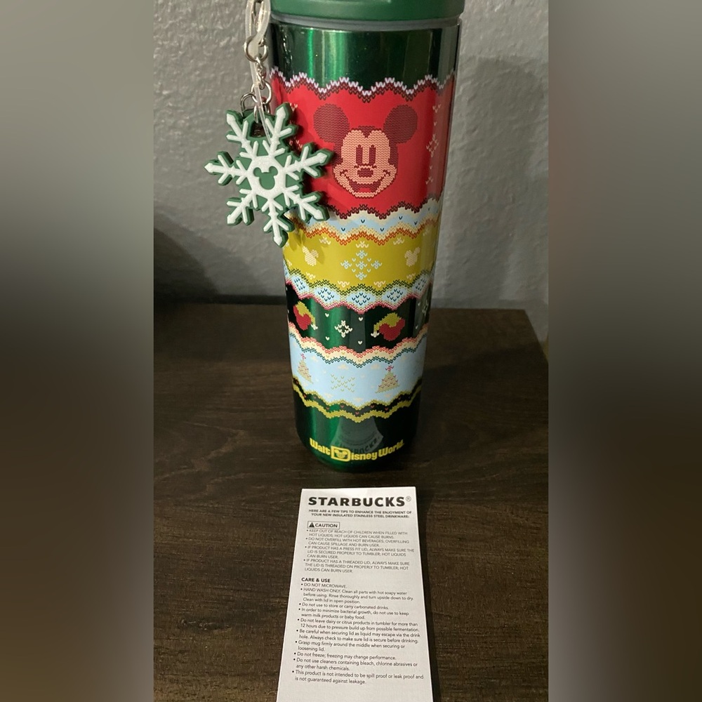 Christmas Disneyland Starbucks Tumbler